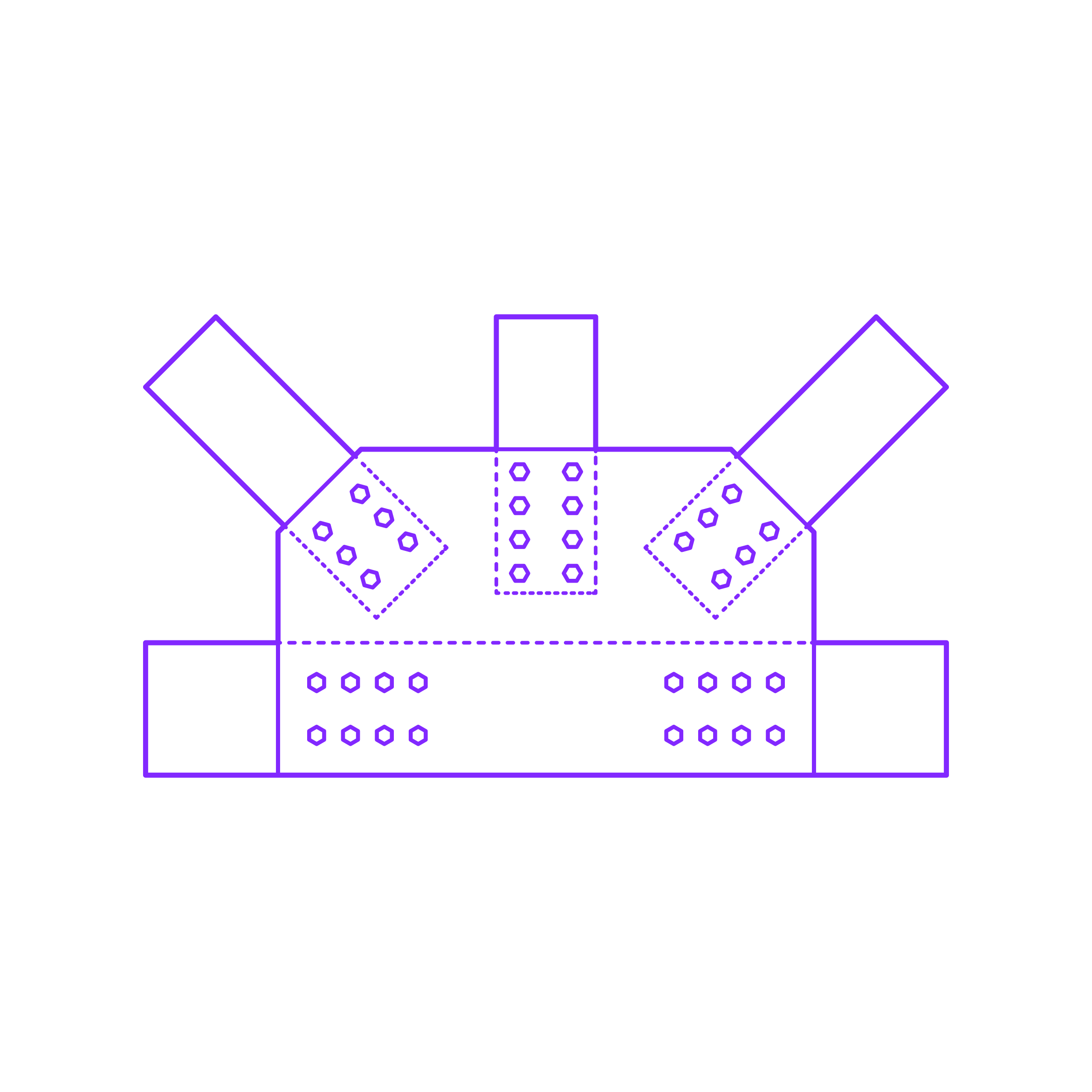 Buildings Steel Connections Plate Gusset Sticker Svg Vector Free Vectors
